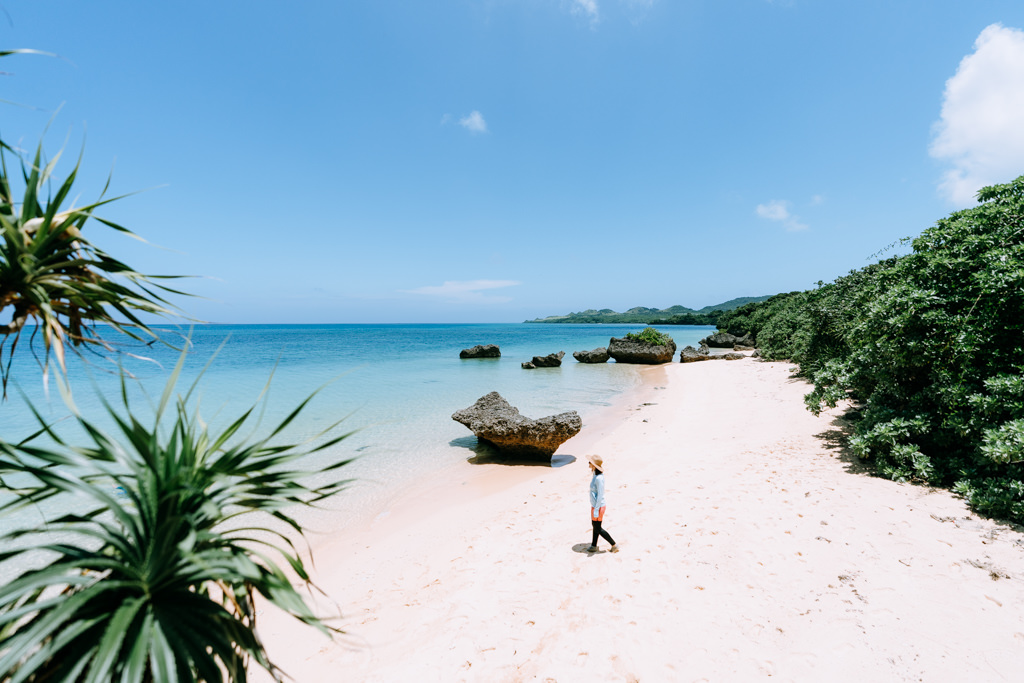 One of many secluded tropical beaches on Ishigaki Island, Okinawa, JapanOne of many secluded tropical beaches on Ishigaki Island, Okinawa, Japan