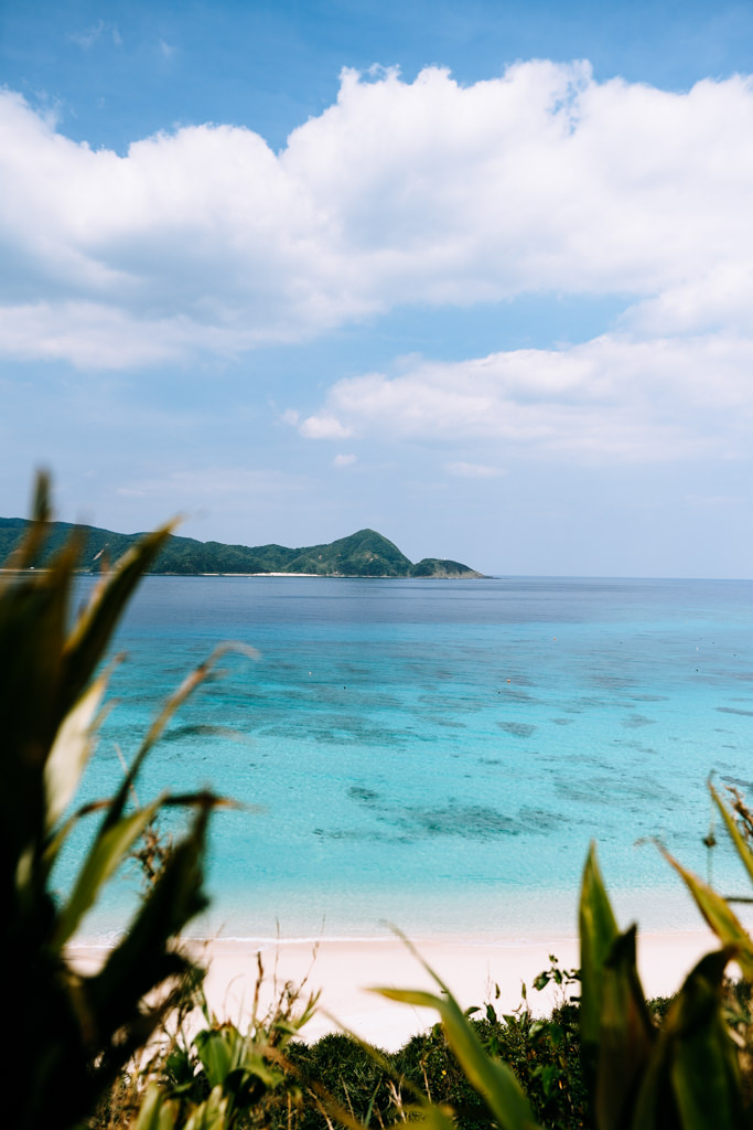 Idyllic subtropical beach, Amami Oshima Island, Kagoshima, Japan