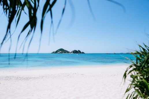 Aharen Beach, Tokashiki Island of Kerama Islands, Okinawa, Japan