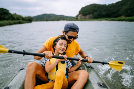 Mangrove river kayaking, Tanegashima Island, Kagoshima, Japan