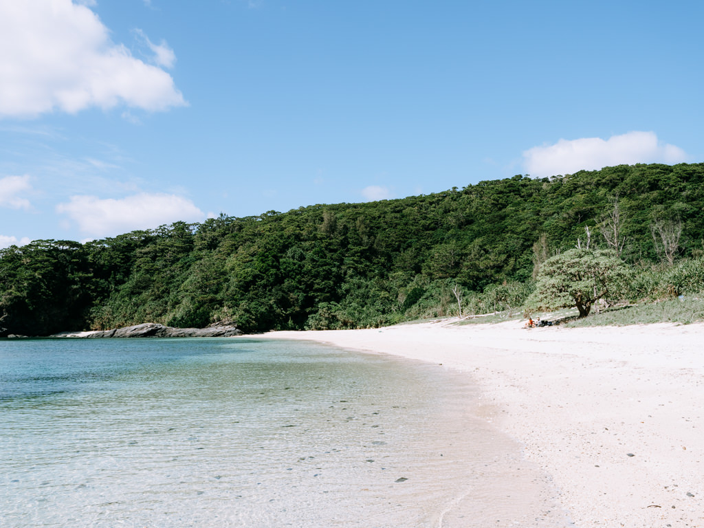 Secluded beach of Aka Island, Okinawa, Japan