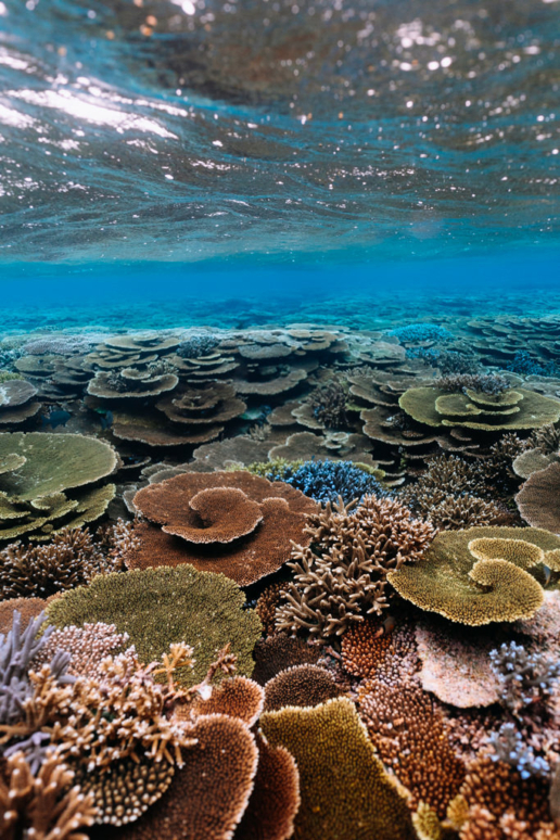 Pristine coral reef of Japan, Iriomote Island, Okinawa