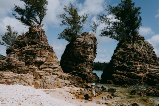 Secluded beach, Okinawa Main Island, Japan