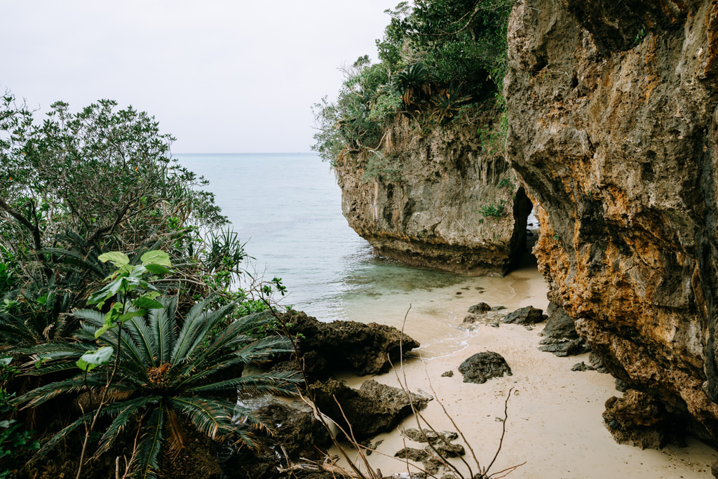 One of many secluded beaches of Southern Japan, Ishigaki Island