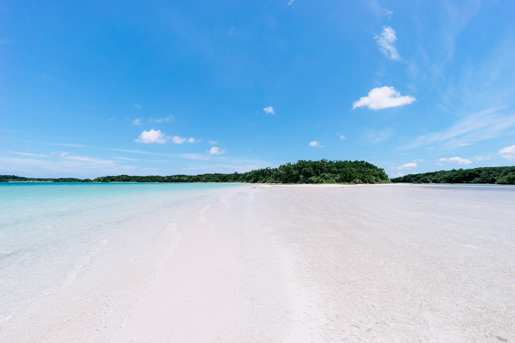 Deserted tropical Japanese beach, Ishigaki Island, Okinawa