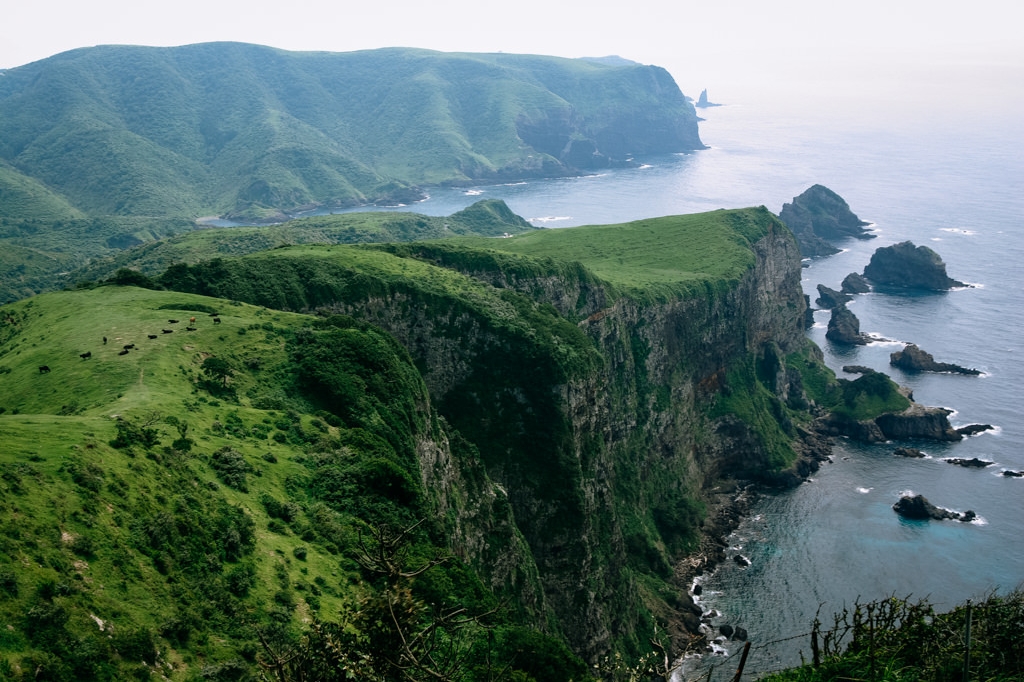 Scenic landscape of Oki Islands Unesco Global Geopark, Shimane, Japan