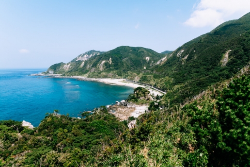 Tokyo island coastline, Kozushima