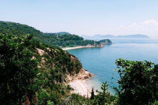Japan's Art Island of Naoshima with museums, beaches and mountains