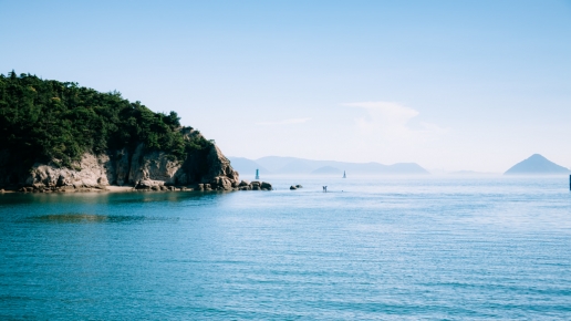 Islands of Seto Inland Sea, Naoshima, Japan