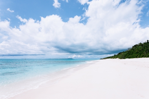 White sand beach of Tropical Japan, Miyako-jima Island, Okinawa