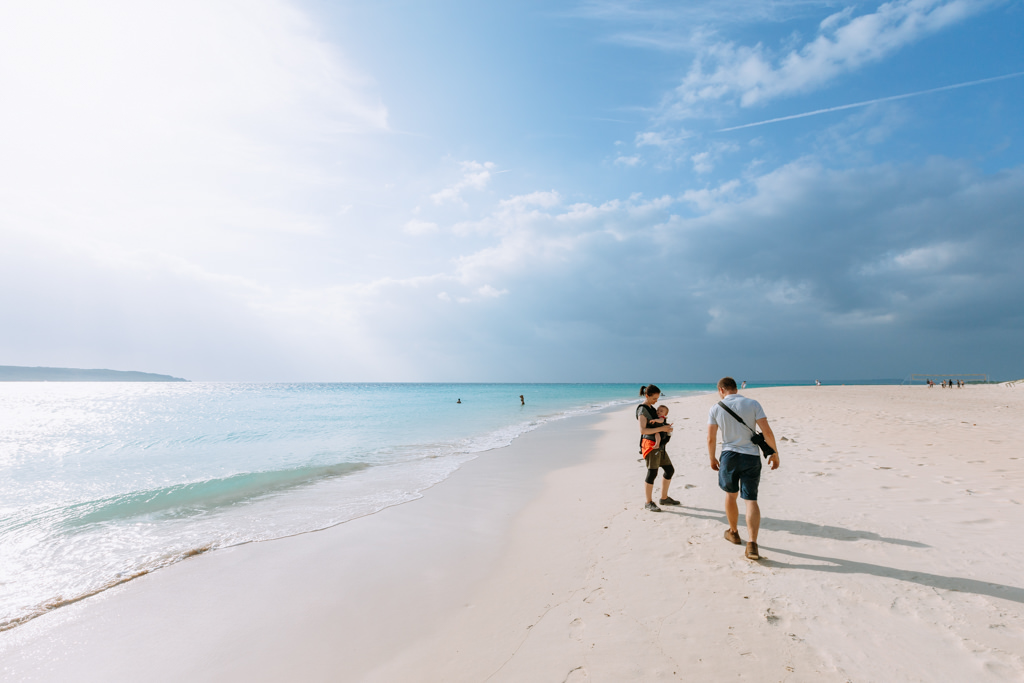 Yonaha Maehama Beach, Miyako-jima Island, Okinawa, Japan