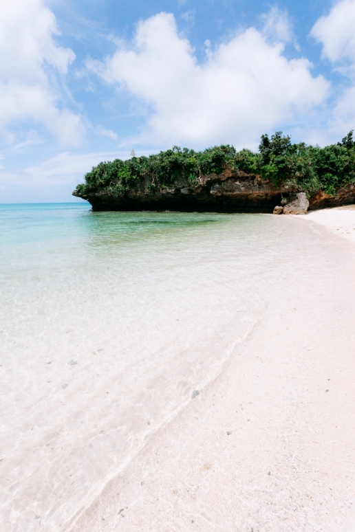 One of many deserted tropical beaches on southern Japanese islands, Yaeyama