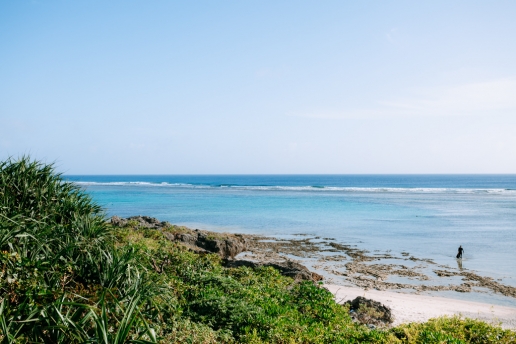 Snorkeling beach of Kuroshima, Yaeyama Islands