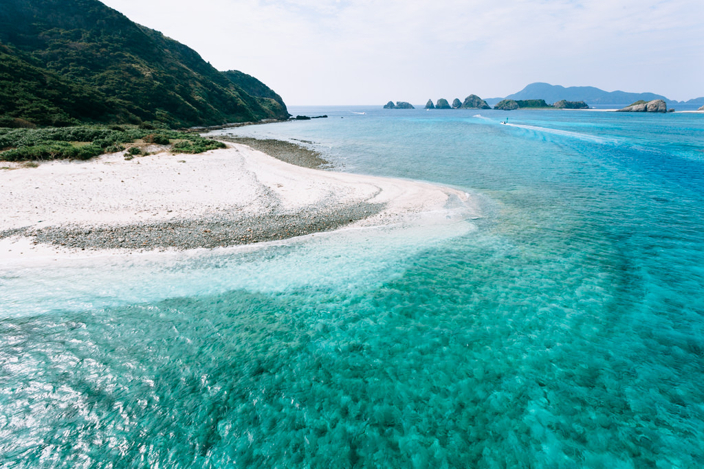 Clear tropical sea of southern Japan, Kerama Islands National Park