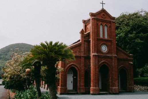 Old church on Fukuejima of the Goto Islands, Nagasaki