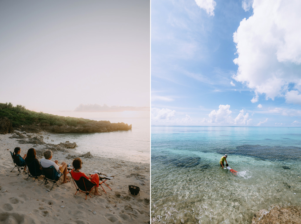 Secluded tropical beach, Shjimoji Island of the Miyako Islands, Okinawa, Japan