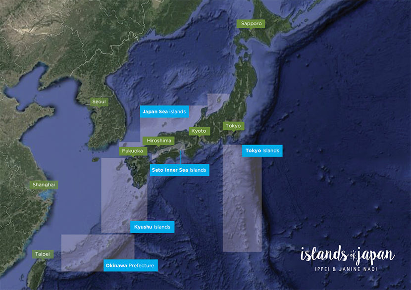 About the islands & flights - Islands of Japan - Travel Tips by Ippei