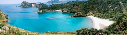 Scenic landscape of Tropical Japan, Ogasawara Islands Unesco World Natural Heritage site