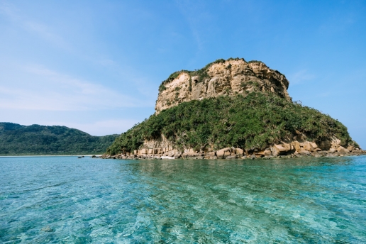 Sotobanari Island of the Yeayama Islands, Okinawa, Japan